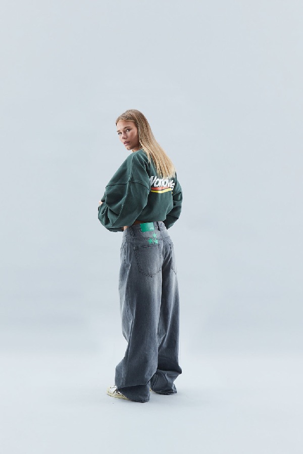 Pantalon Scuffers Jumbo Pants Grises | 10627BFRC
