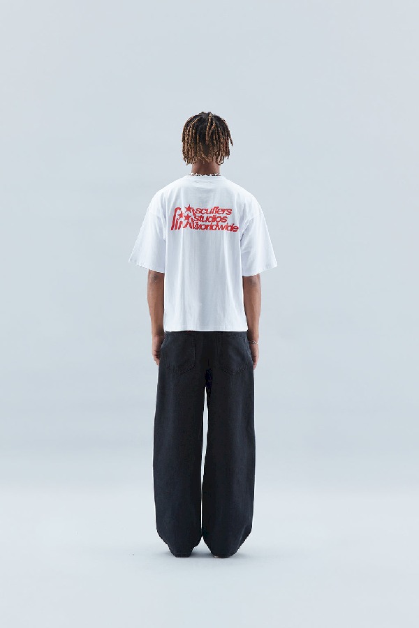 Pantalon Scuffers Jumbo Pants Negros | 93674LACK