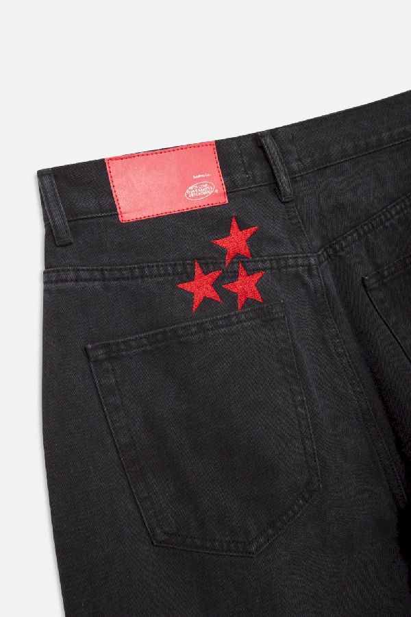 Pantalon Scuffers Jumbo Pants Negros | 93674LACK