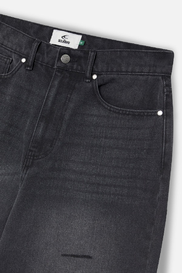 Pantalon Scuffers Jumbo Ripped Pants Negros | 63279GYTR