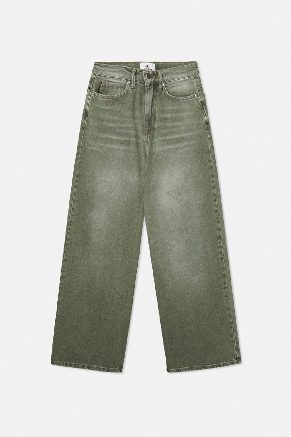 Pantalon Scuffers Jumbo Verdes | 87092HXFR