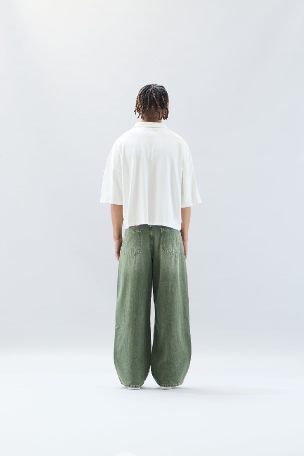 Pantalon Scuffers Jumbo Verdes | 87092HXFR