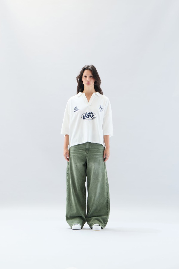 Pantalon Scuffers Jumbo Verdes | 87092HXFR