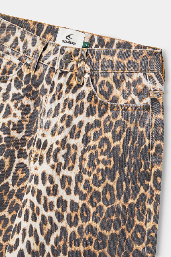 Pantalon Scuffers Leopard Jumbo Pants | 70128GVSP