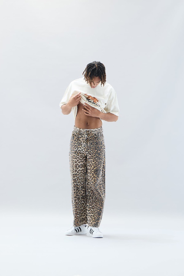 Pantalon Scuffers Leopard Jumbo Pants | 70128GVSP