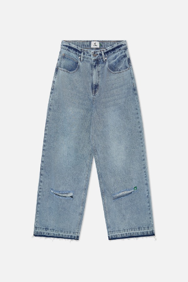 Pantalon Scuffers Naked Pants Azules Claro | 54312MTIF
