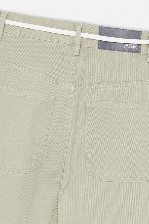 Pantalon Scuffers Oversized Green Jeans | 56879HNUJ
