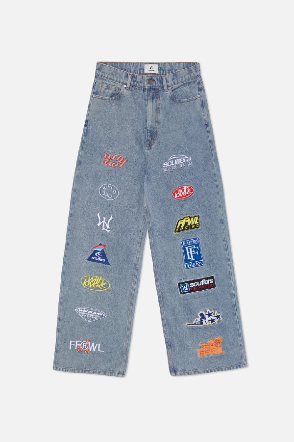 Pantalon Scuffers Sample Jeans Azules | 23487XUKF