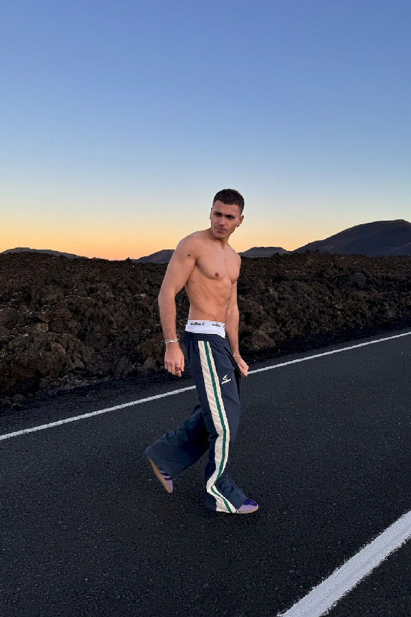 Pantalon Scuffers Sport Tech Pants Azul Marino Verdes | 42968NQYO