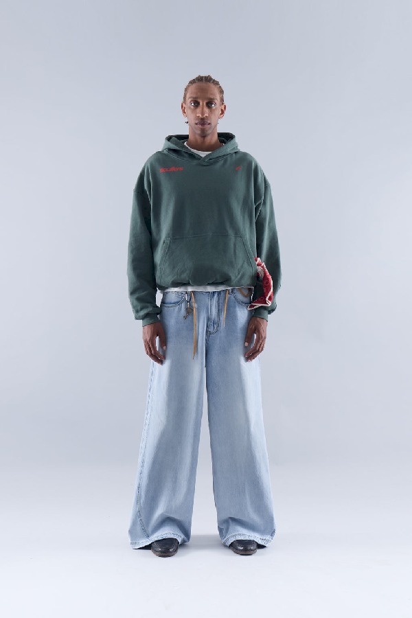 Pantalon Scuffers Tech Denim Azules | 53709SGUN