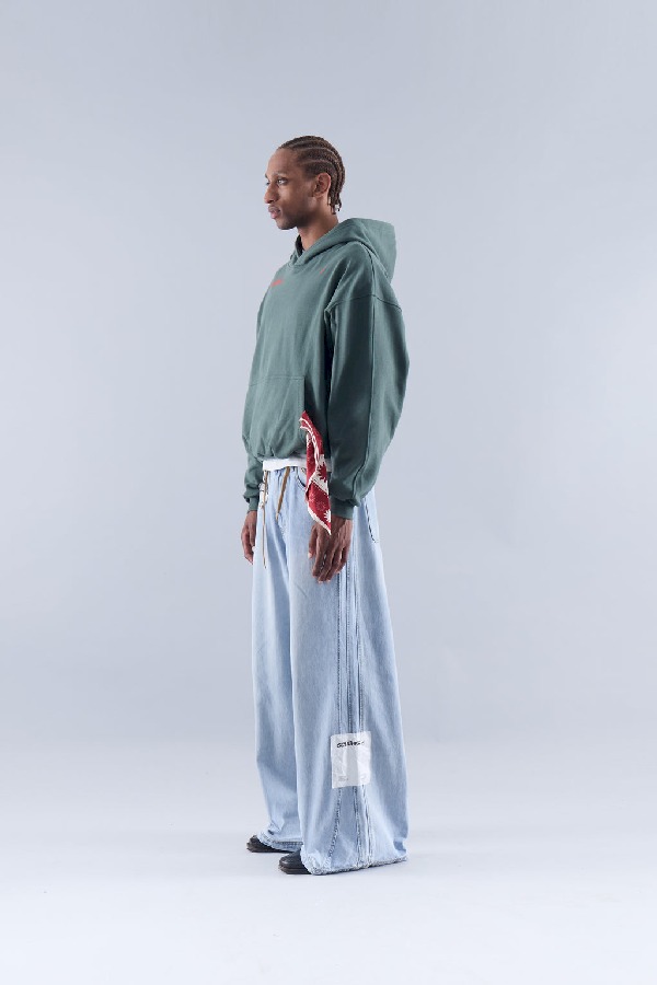 Pantalon Scuffers Tech Denim Azules | 53709SGUN