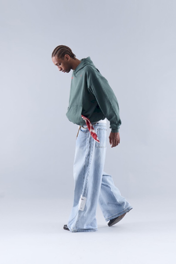Pantalon Scuffers Tech Denim Azules | 53709SGUN