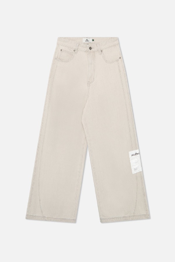 Pantalon Scuffers Tech Denim Grises | 90415QGFR