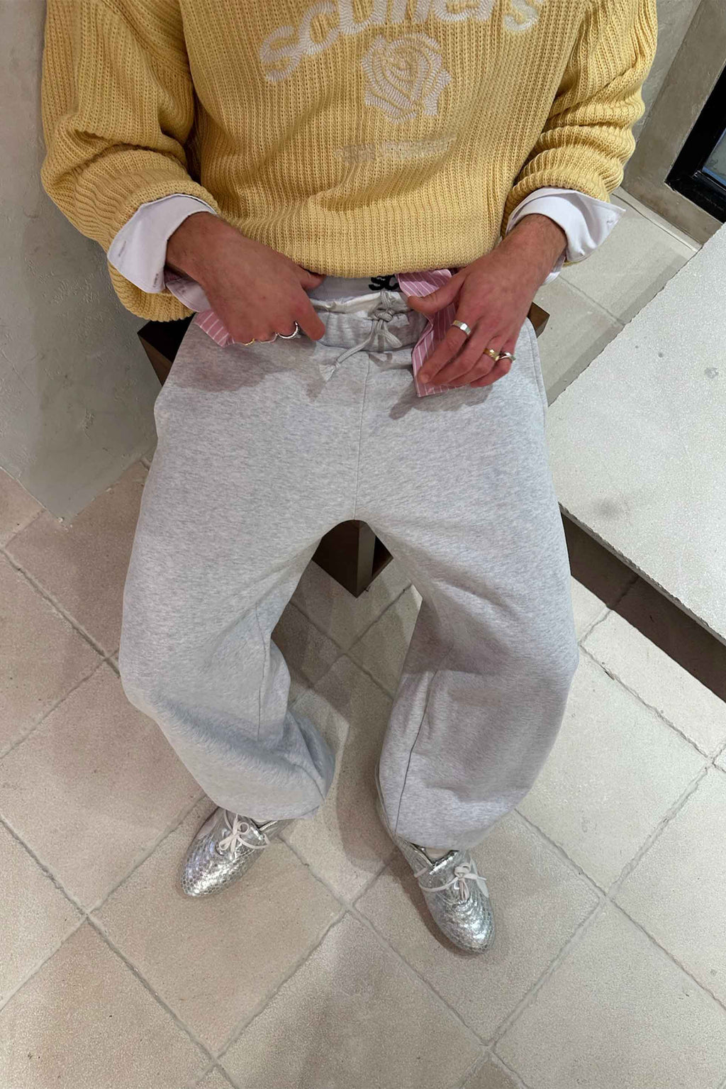 Pants and Sweatpants Scuffers Everyday Pants Grises | 68934TFDQ