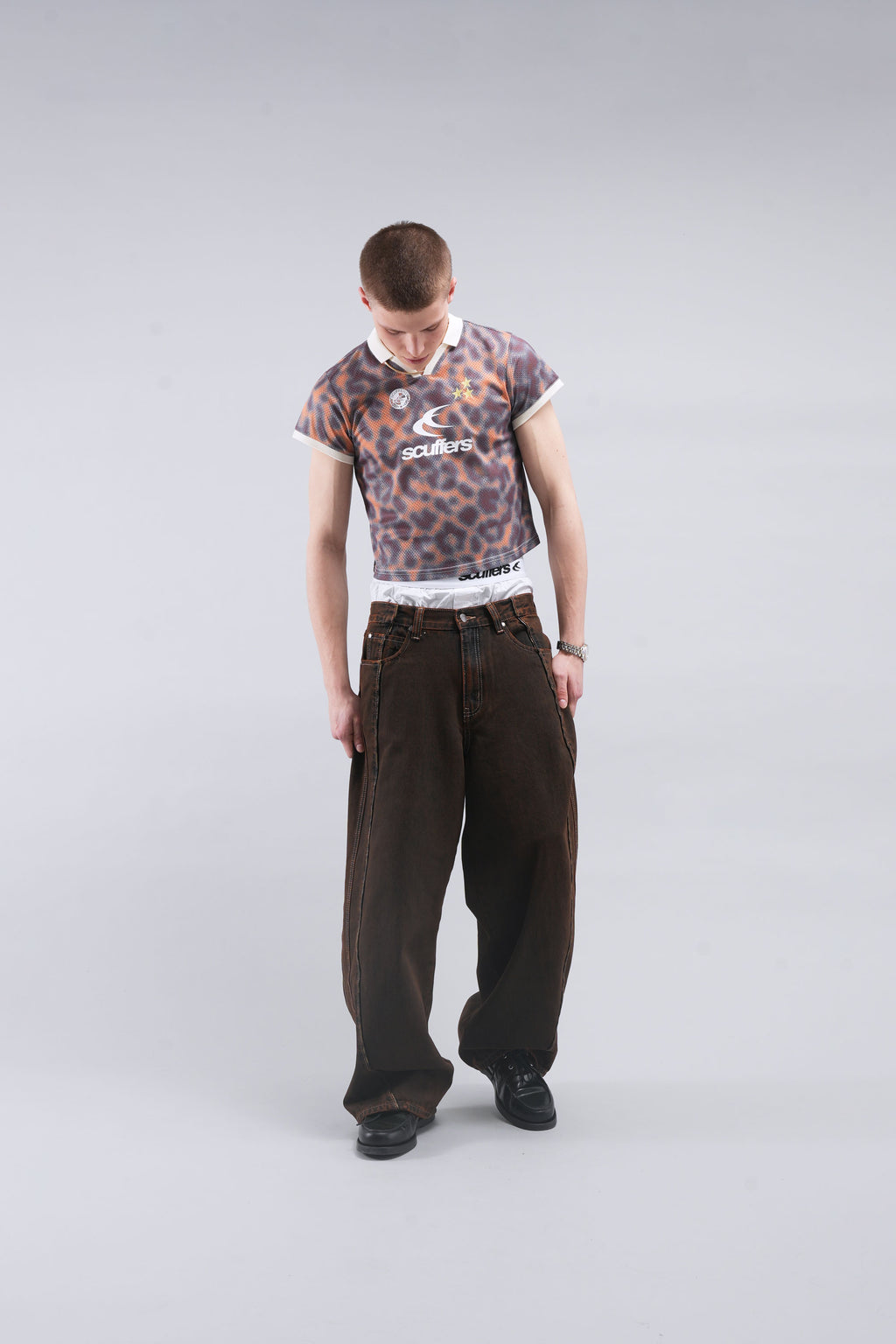 Pants and Sweatpants Scuffers Mowa Pants Marrom | 60421APSO