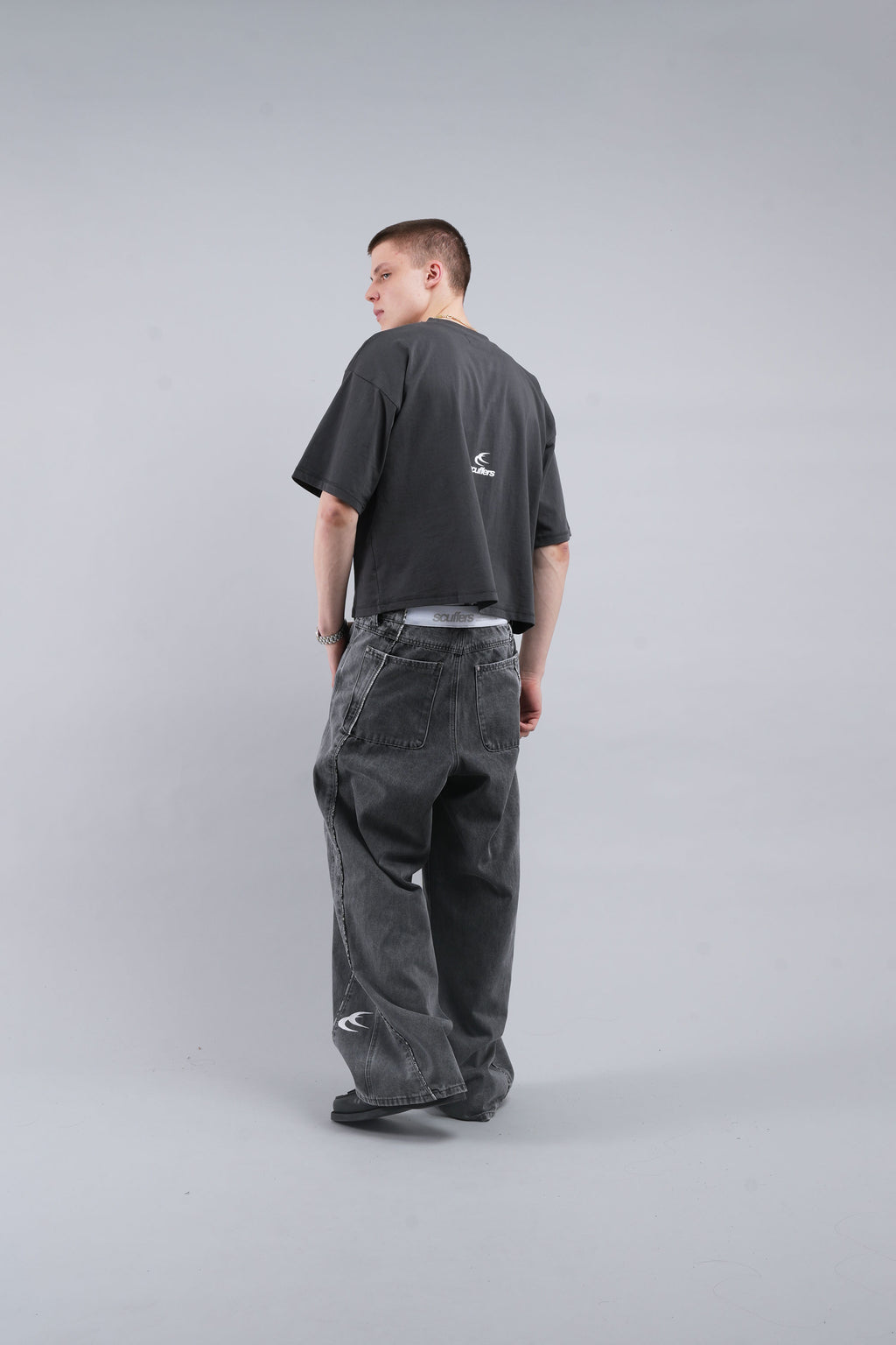 Pants and Sweatpants Scuffers Mowa Pants Grises | 84521ZCTK