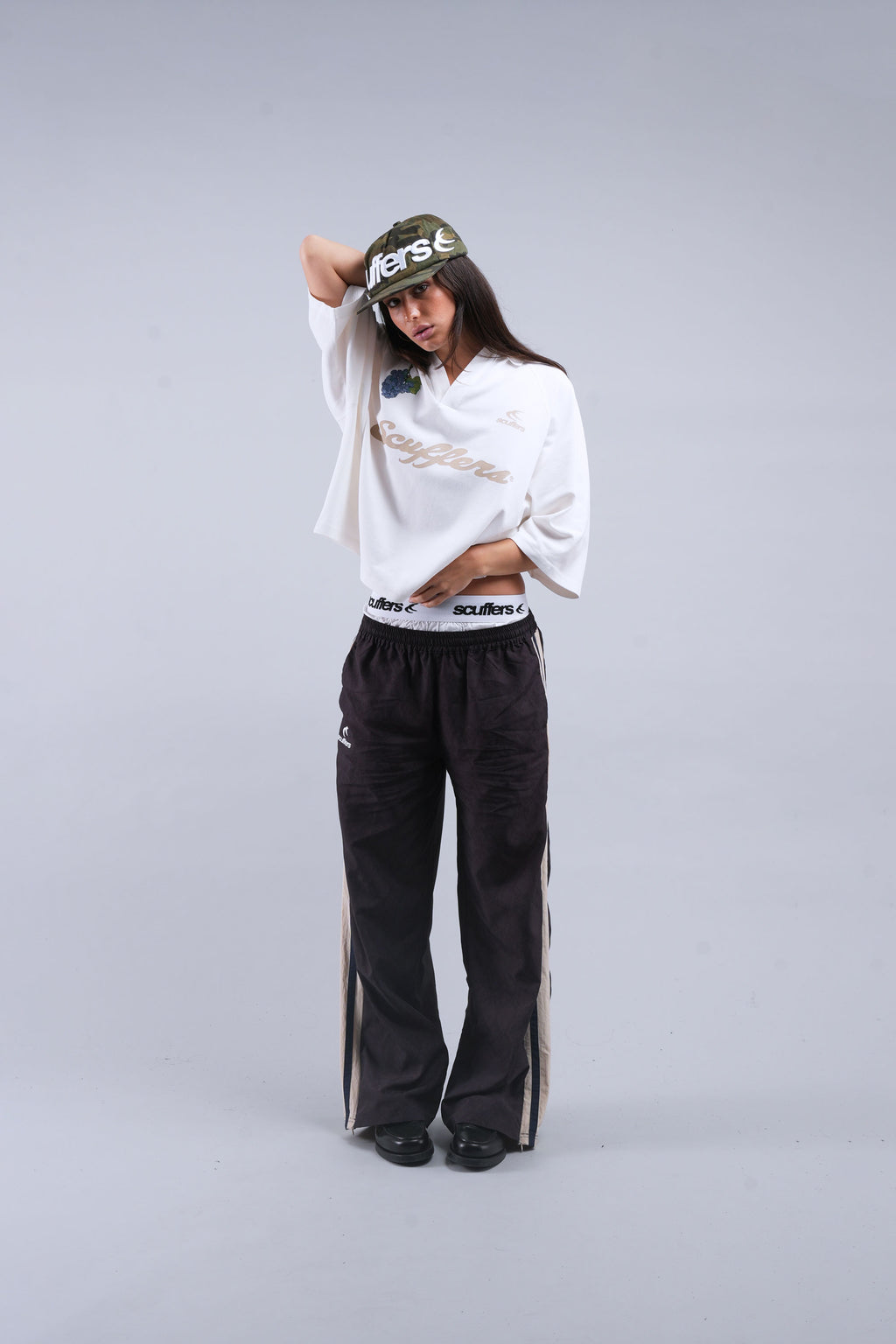 Pants and Sweatpants Scuffers Snake Tech Pants Azules | 50763MTIW