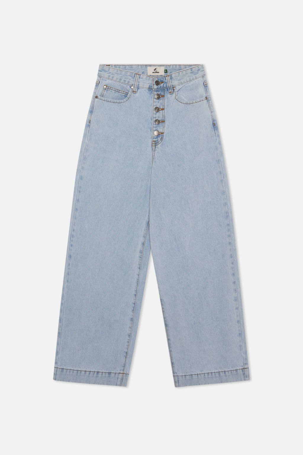 Pants and Sweatpants Scuffers Tropical Pants Azules Claro | 02741PEAN