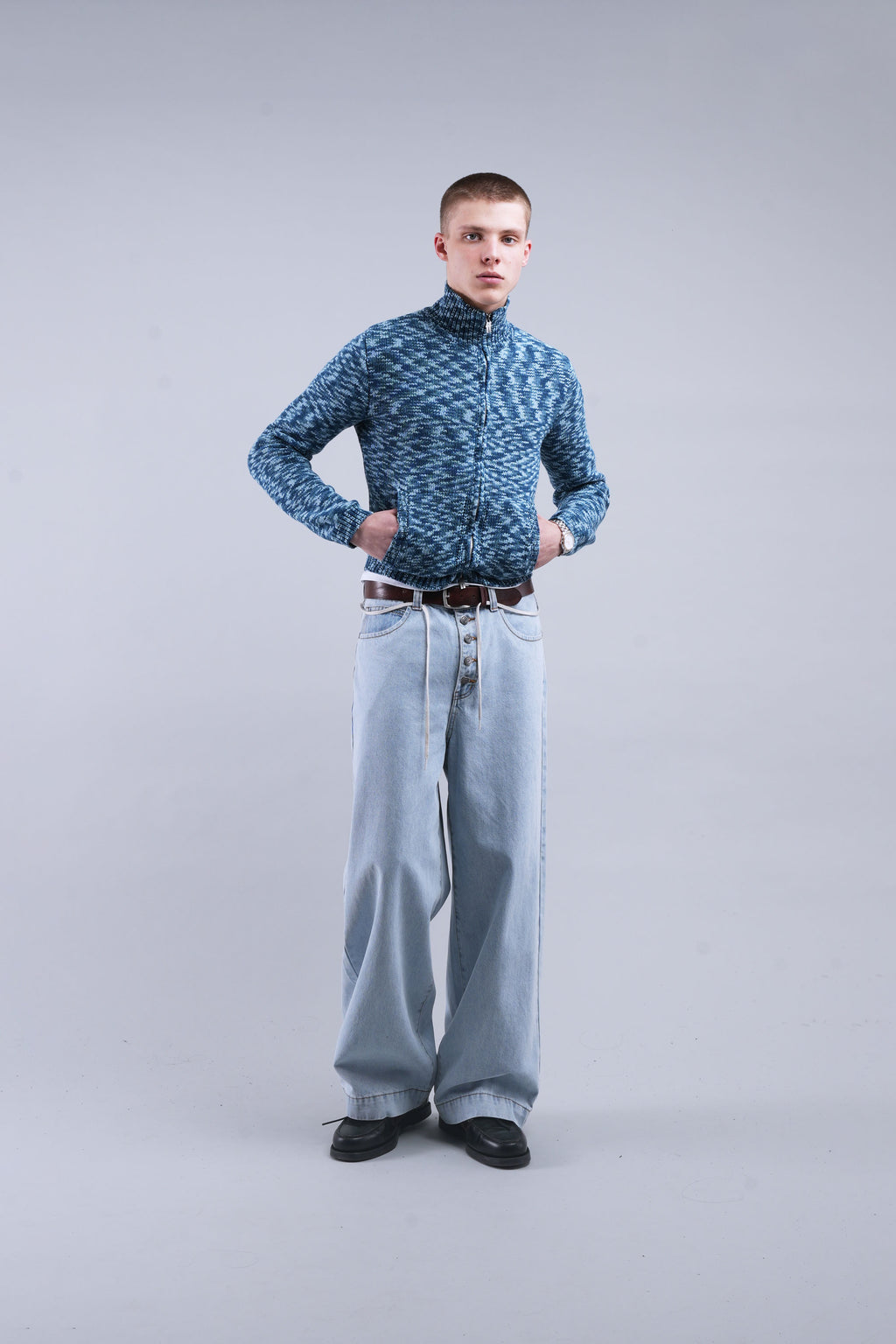 Pants and Sweatpants Scuffers Tropical Pants Azules Claro | 02741PEAN