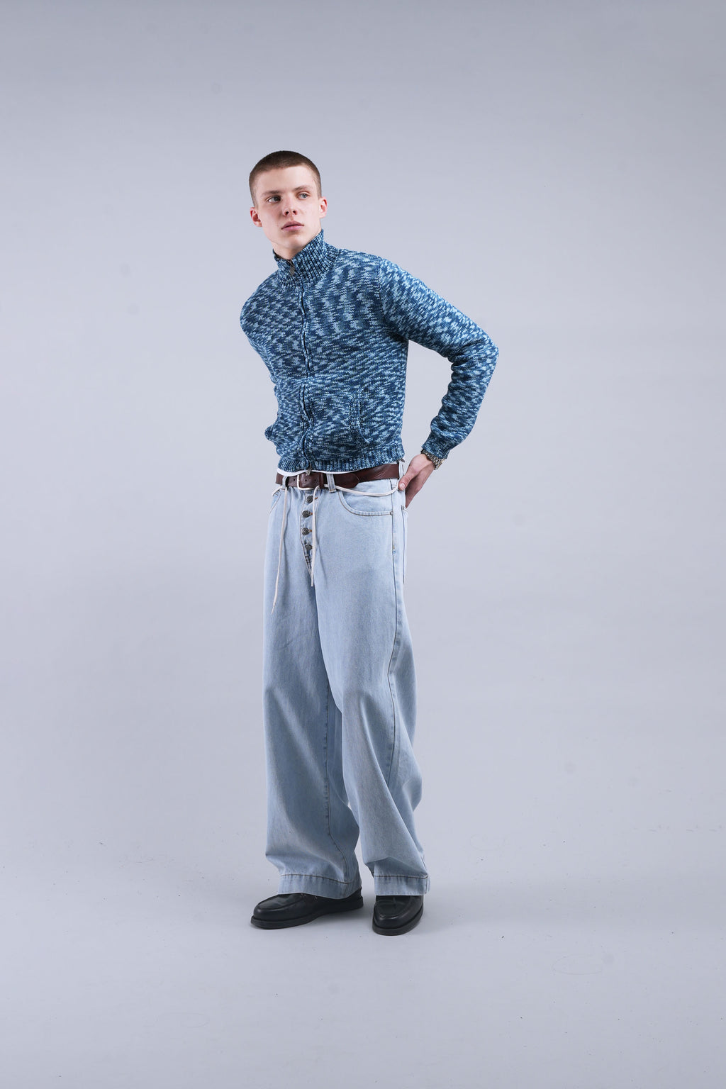 Pants and Sweatpants Scuffers Tropical Pants Azules Claro | 02741PEAN