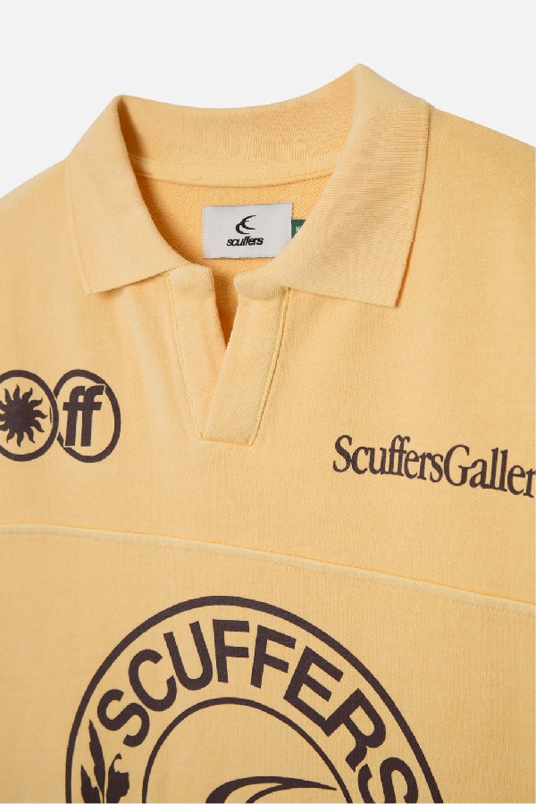 Polo Scuffers CLG Polo Long Amarillos | 56840NCJS