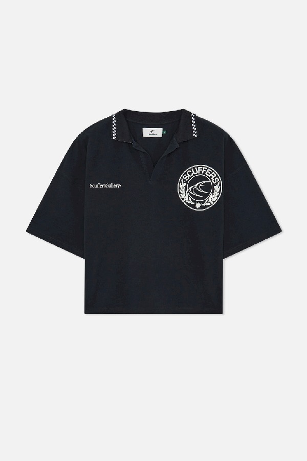 Polo Scuffers CLG Polo Shirt Azules | 34782DBIC