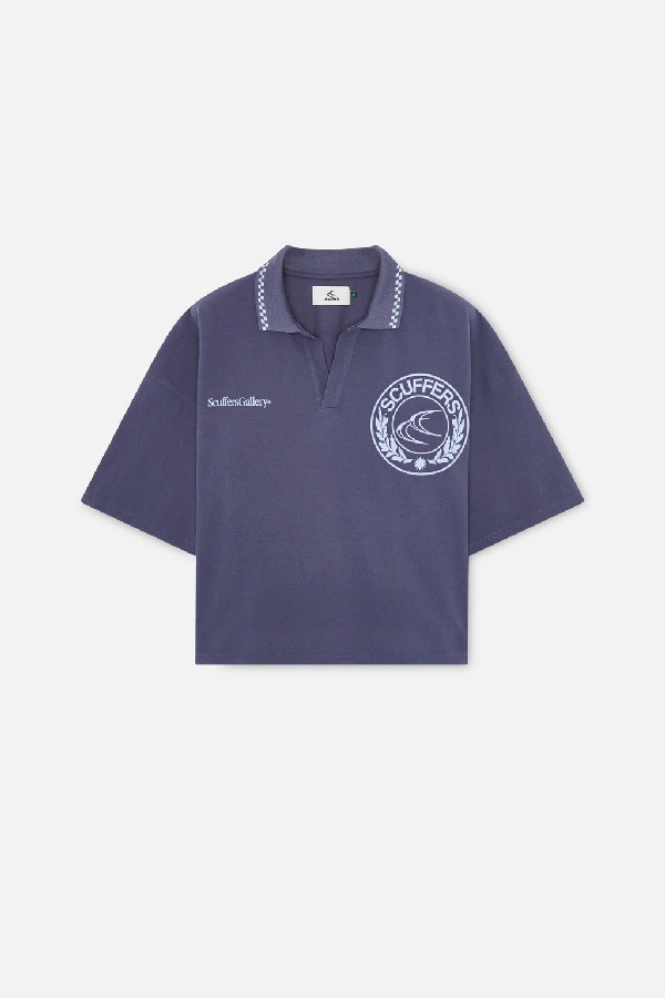 Polo Scuffers CLG Polo Shirt Azules | 80594YKOD