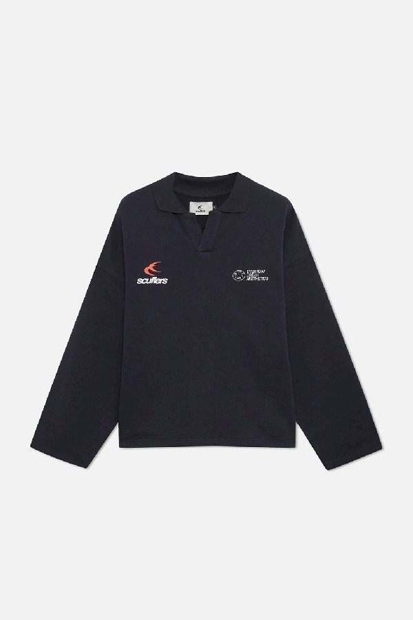 Polo Scuffers Double Polo Azul Marino | 02743YHNC