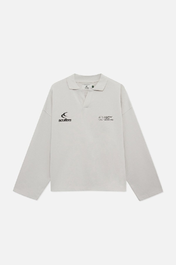 Polo Scuffers Double Polo Grises | 90872DCGQ
