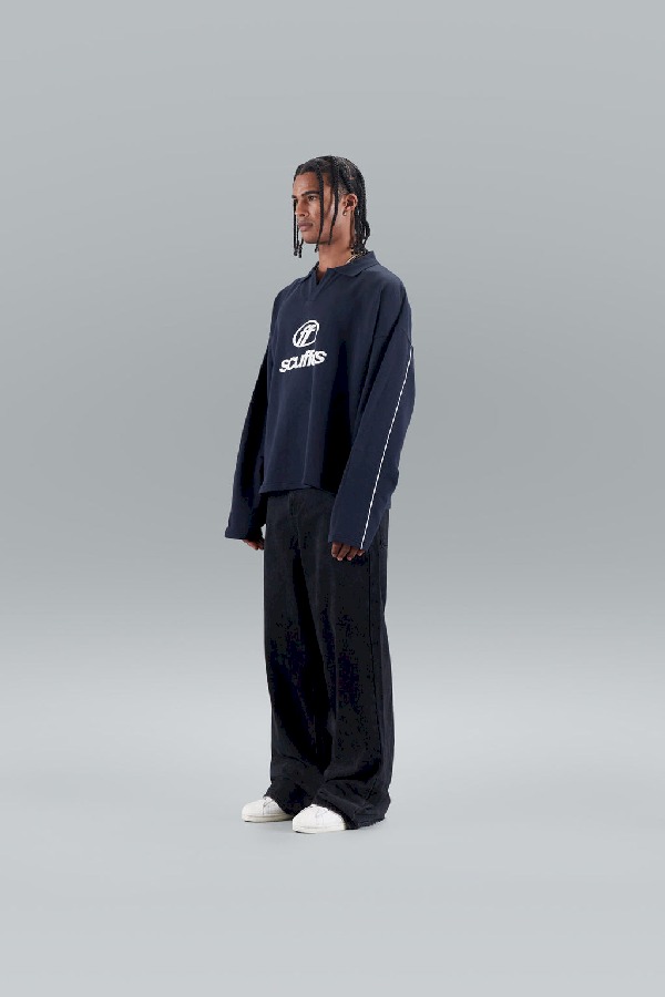 Polo Scuffers Italic Azul Marino | 34280UMOB