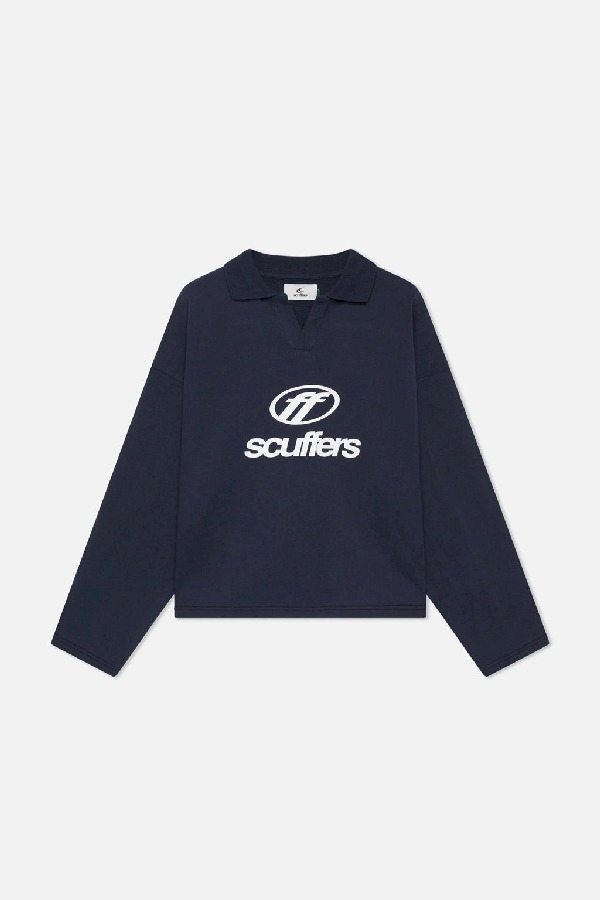 Polo Scuffers Italic Azul Marino | 34280UMOB