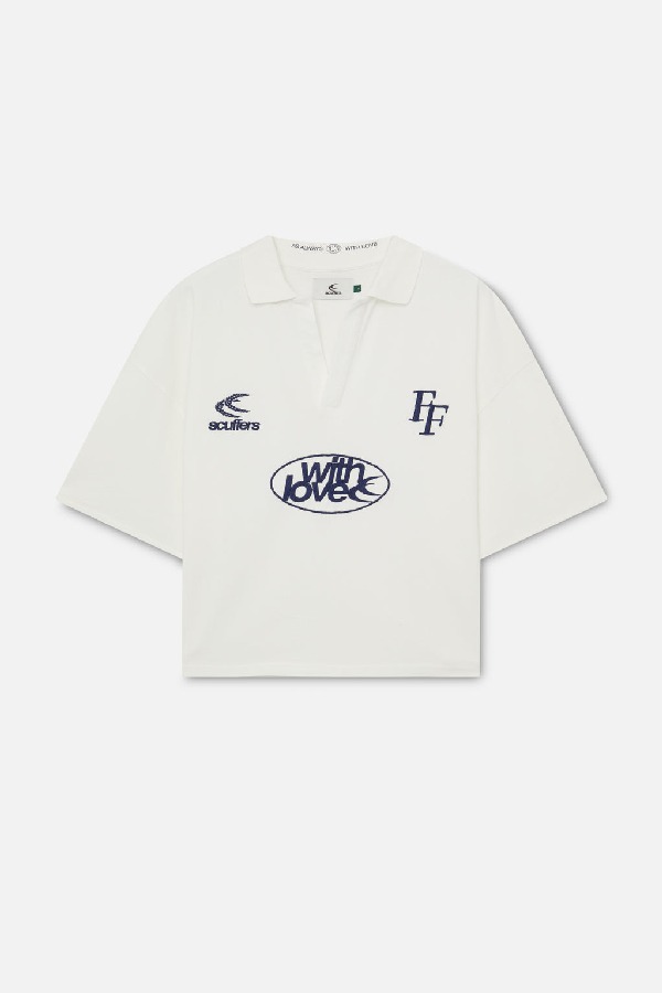 Polo Scuffers Paris Blancos | 89056TLWE