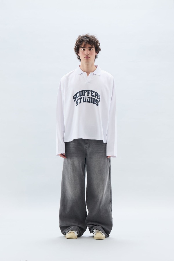 Polo Scuffers Semi Blancos | 19765WNME