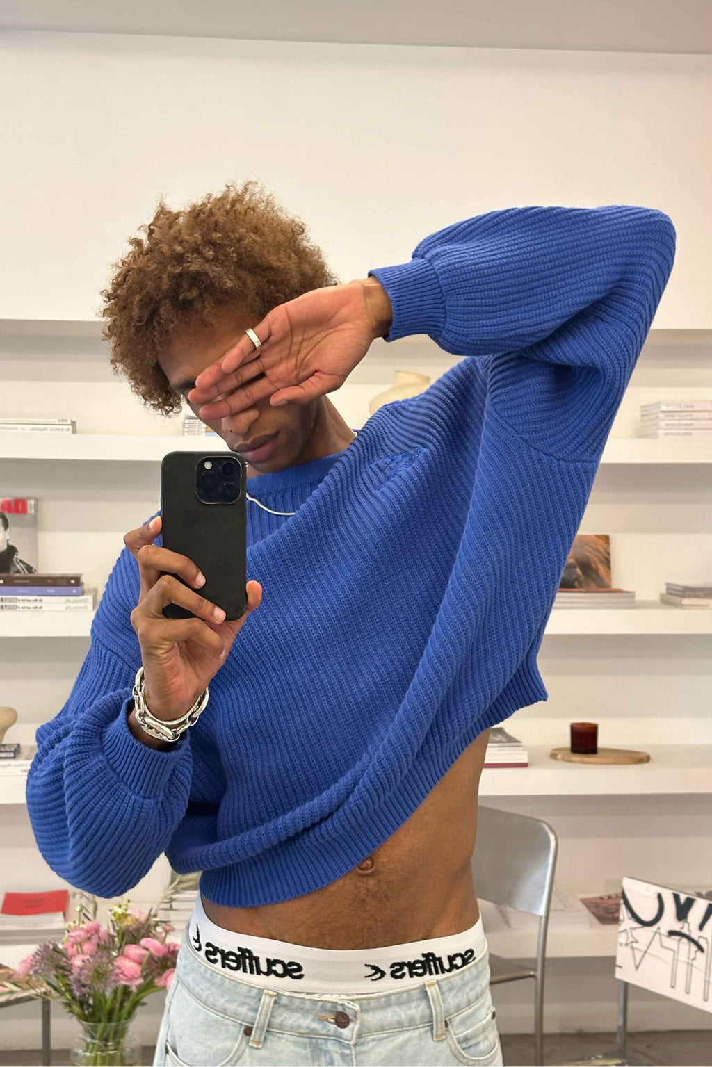 Prendas De Punto Scuffers Amore Blue Royal Knit Azul Rey | 28903IFVL