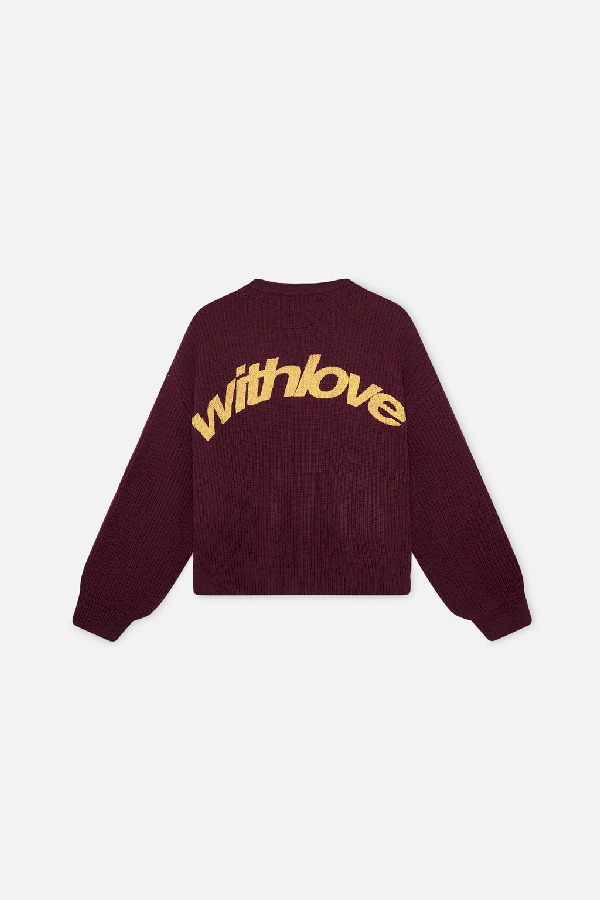 Prendas De Punto Scuffers Amore Knit Vino | 73891DAIT