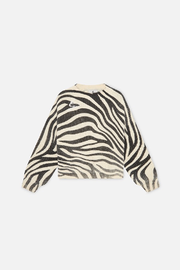 Prendas De Punto Scuffers Amore Knit Zebra | 02741RHNQ