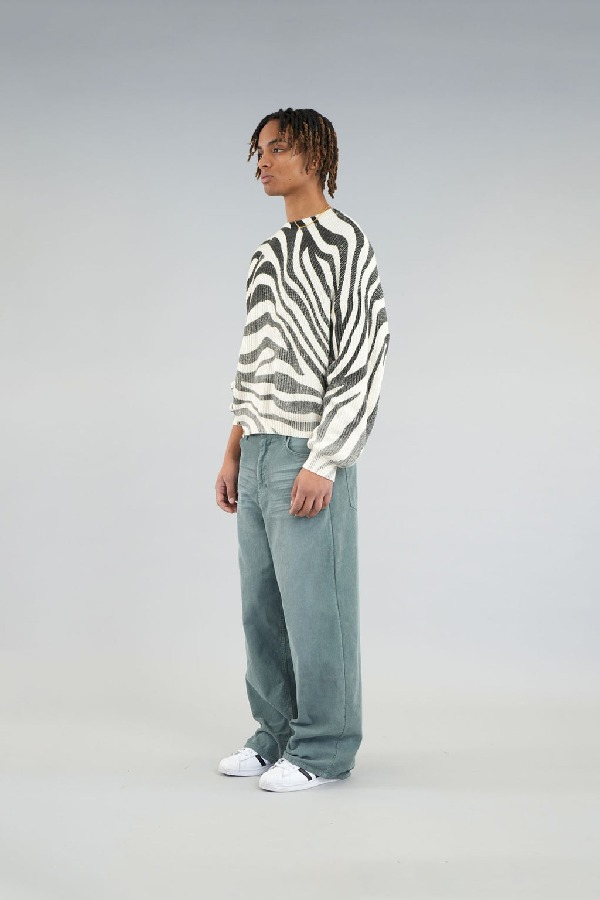 Prendas De Punto Scuffers Amore Knit Zebra | 02741RHNQ