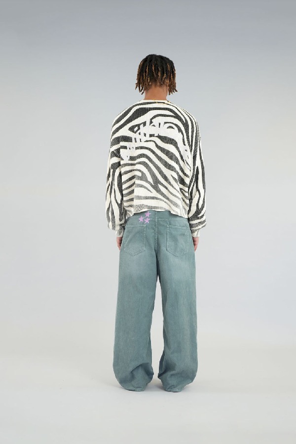 Prendas De Punto Scuffers Amore Knit Zebra | 02741RHNQ