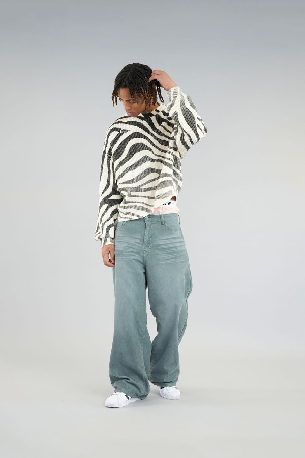 Prendas De Punto Scuffers Amore Knit Zebra | 02741RHNQ