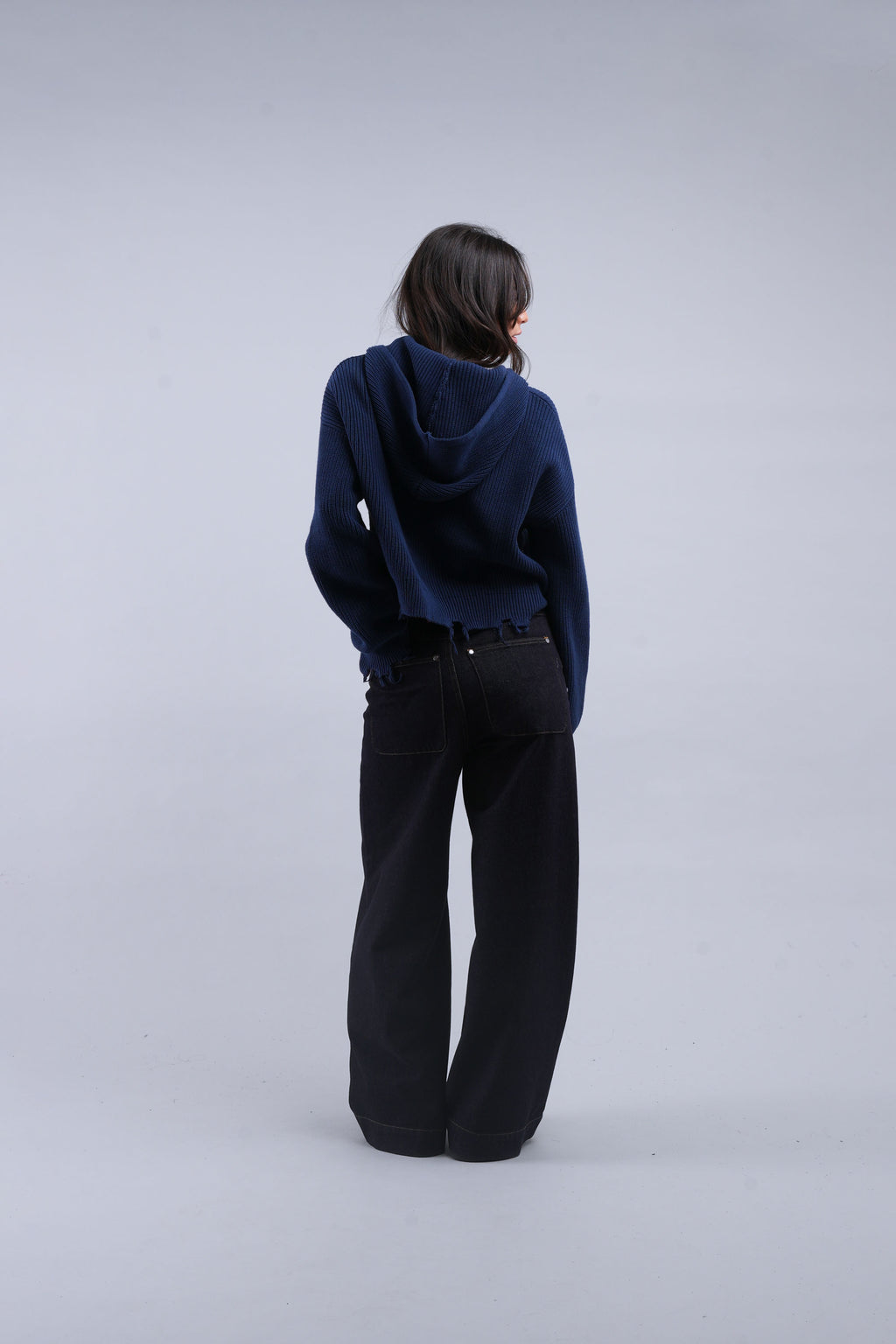 Prendas De Punto Scuffers Buzz Knit Zipper Azul Marino | 14973KFAM
