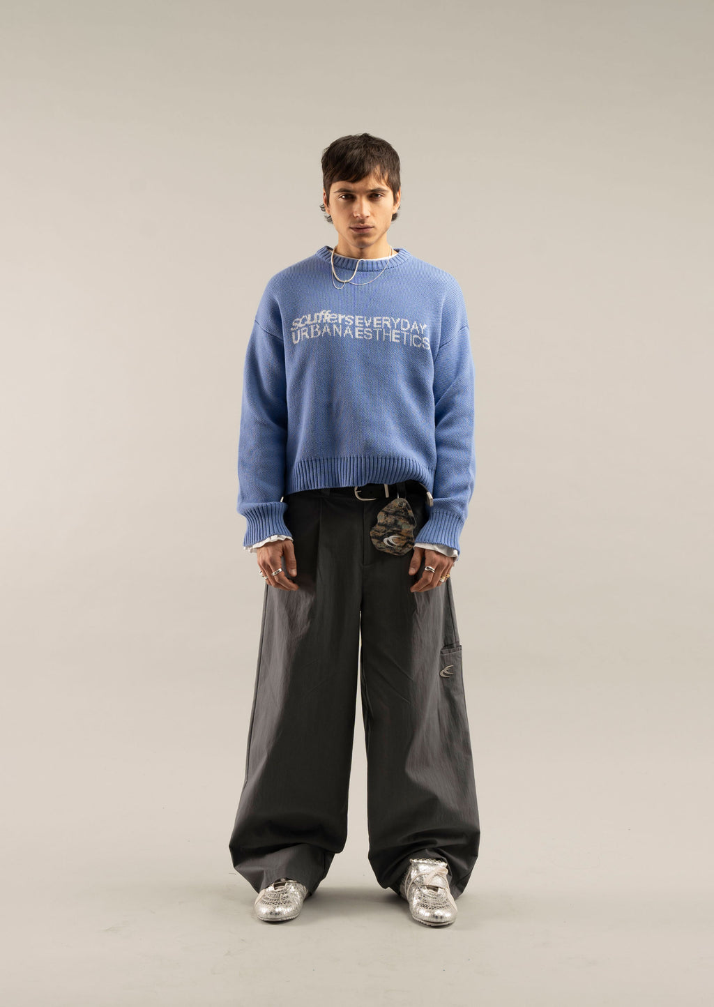 Prendas De Punto Scuffers Essential Knit Azules | 29014RUEM