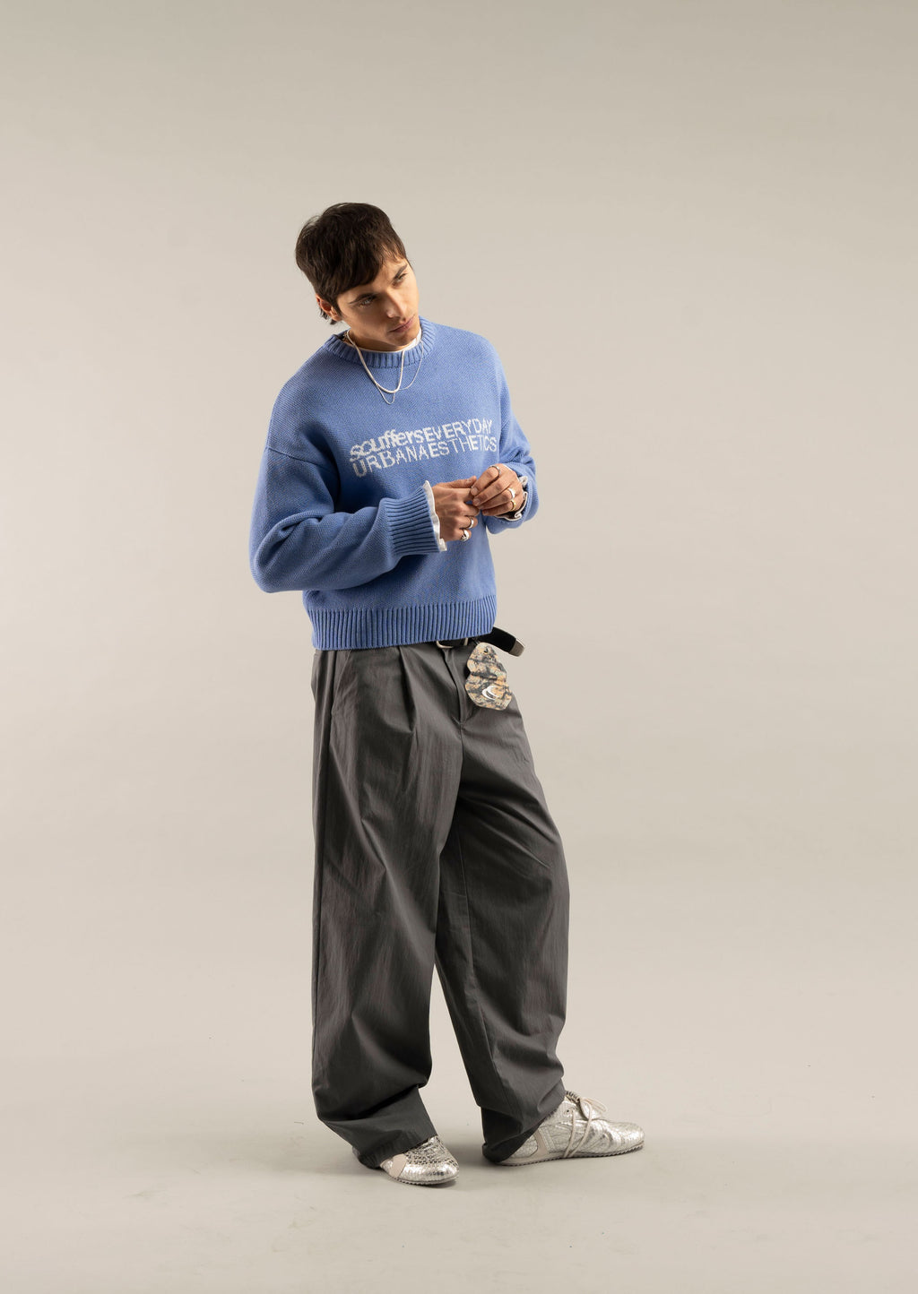 Prendas De Punto Scuffers Essential Knit Azules | 29014RUEM
