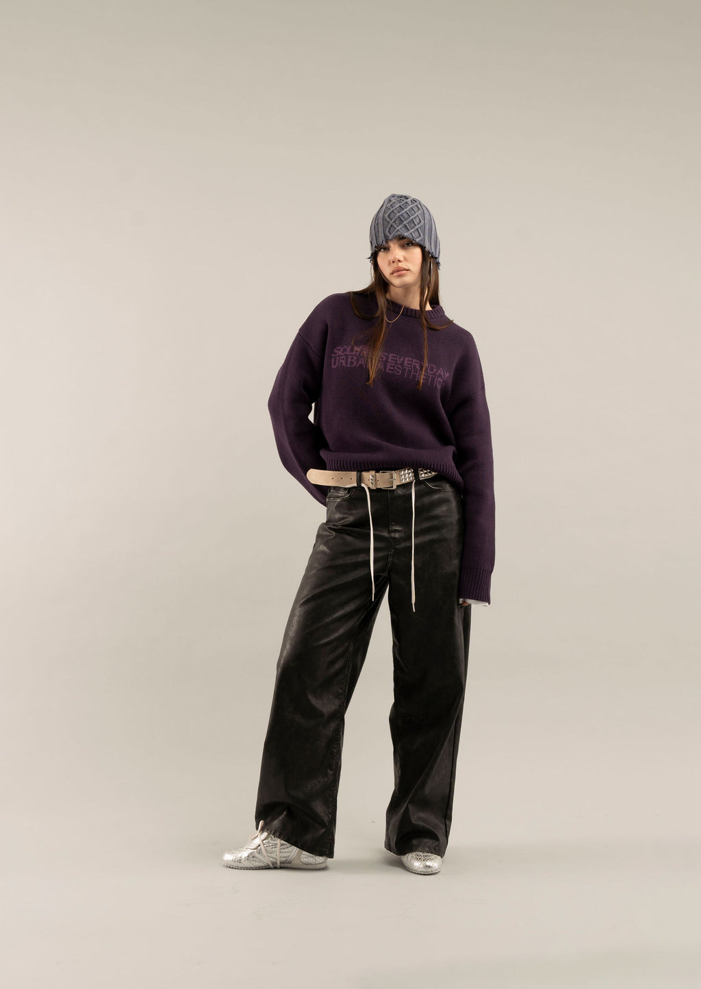Prendas De Punto Scuffers Essential Knit Morados | 65734VCDL