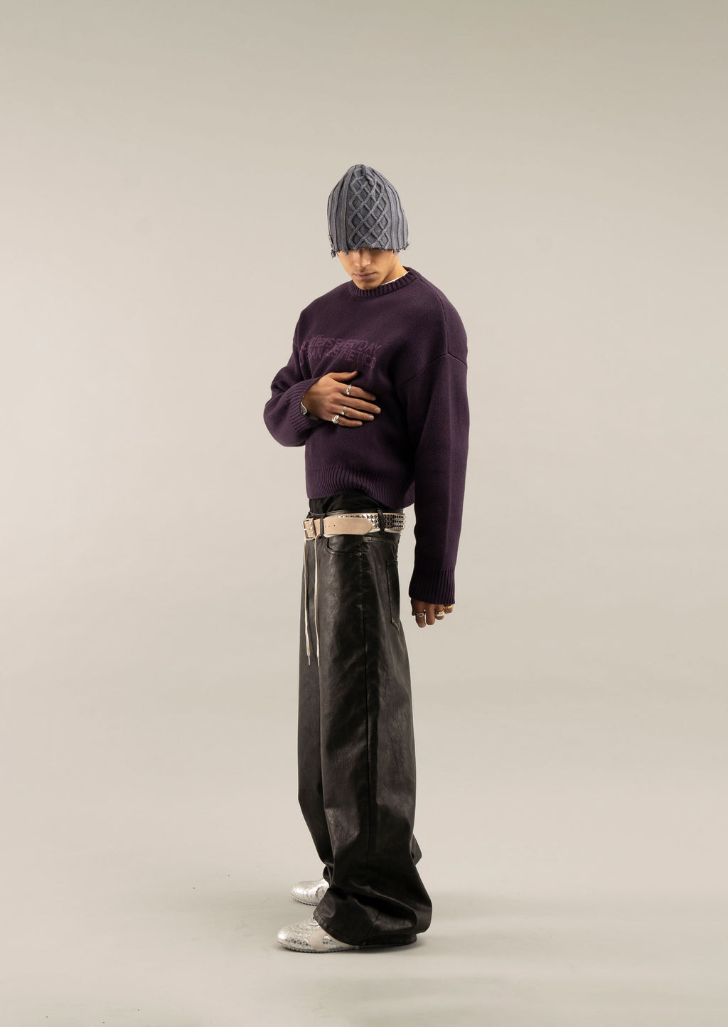 Prendas De Punto Scuffers Essential Knit Morados | 65734VCDL