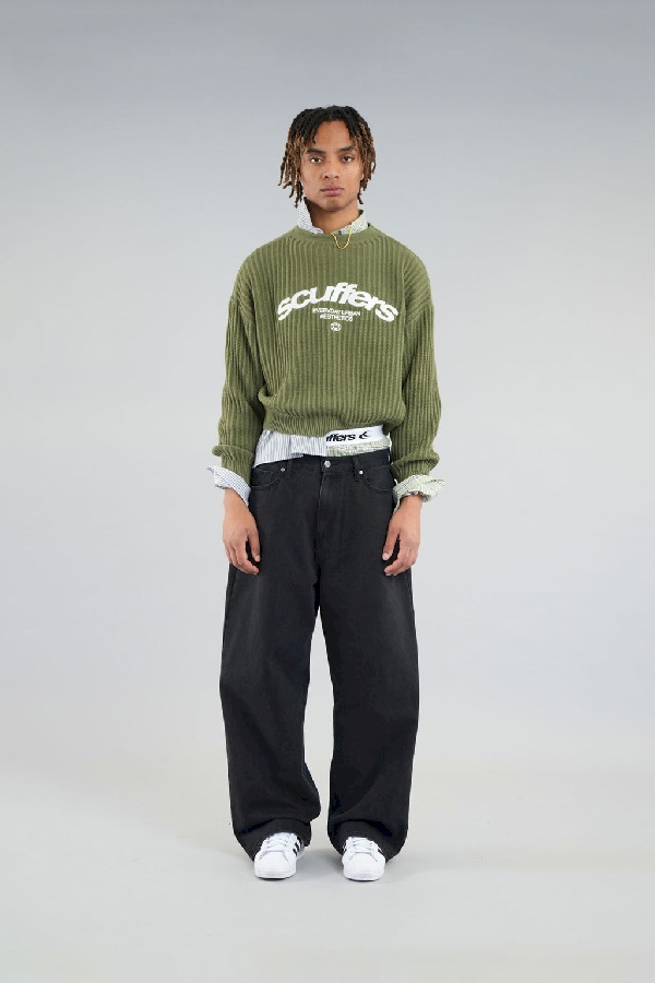 Prendas De Punto Scuffers Iconic Jersey Caqui | 16045UOYN