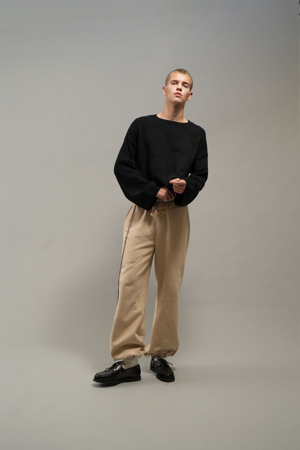 Prendas De Punto Scuffers New Moon Knit Negros | 63470WXRF