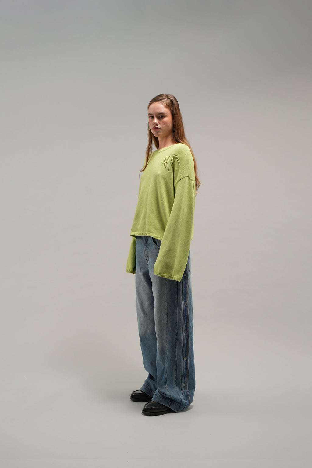 Prendas De Punto Scuffers New Moon Knit Verdes | 65742QBIX