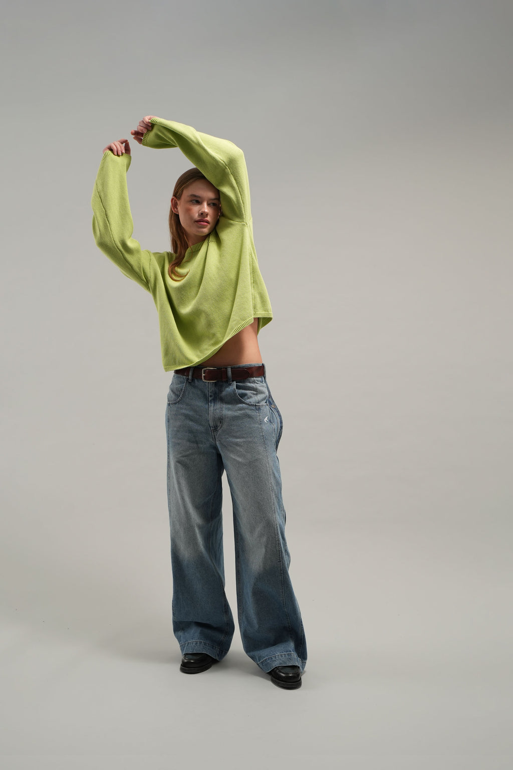 Prendas De Punto Scuffers New Moon Knit Verdes | 65742QBIX