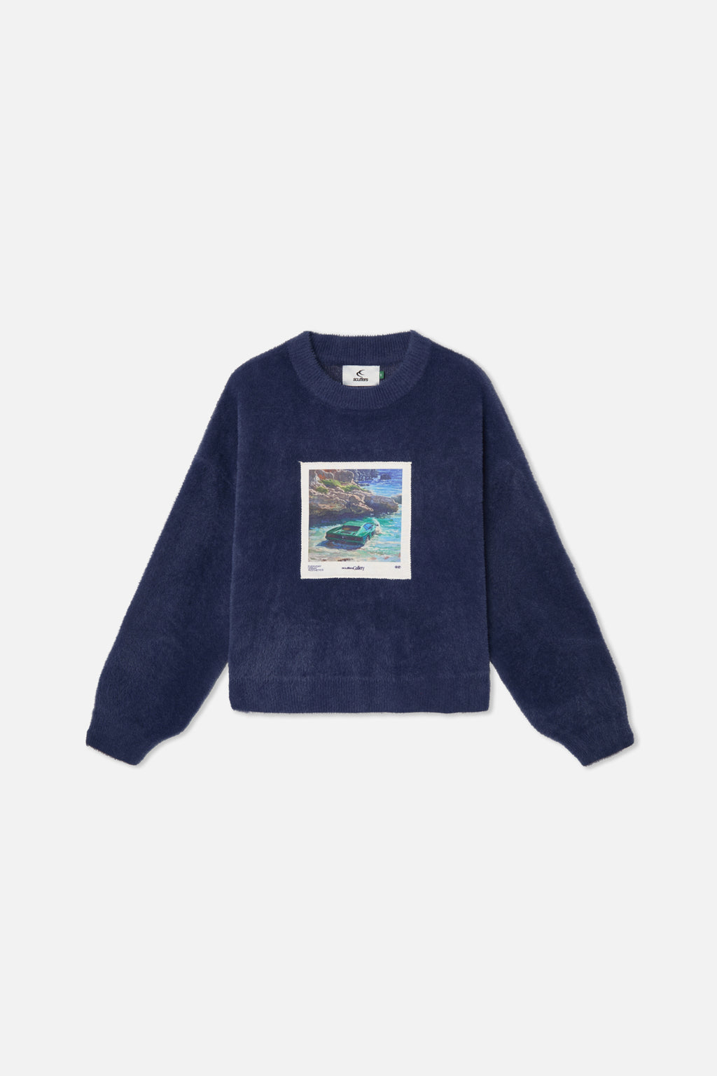Prendas De Punto Scuffers Oil #1 Knit Azul Marino | 49387ZJNW