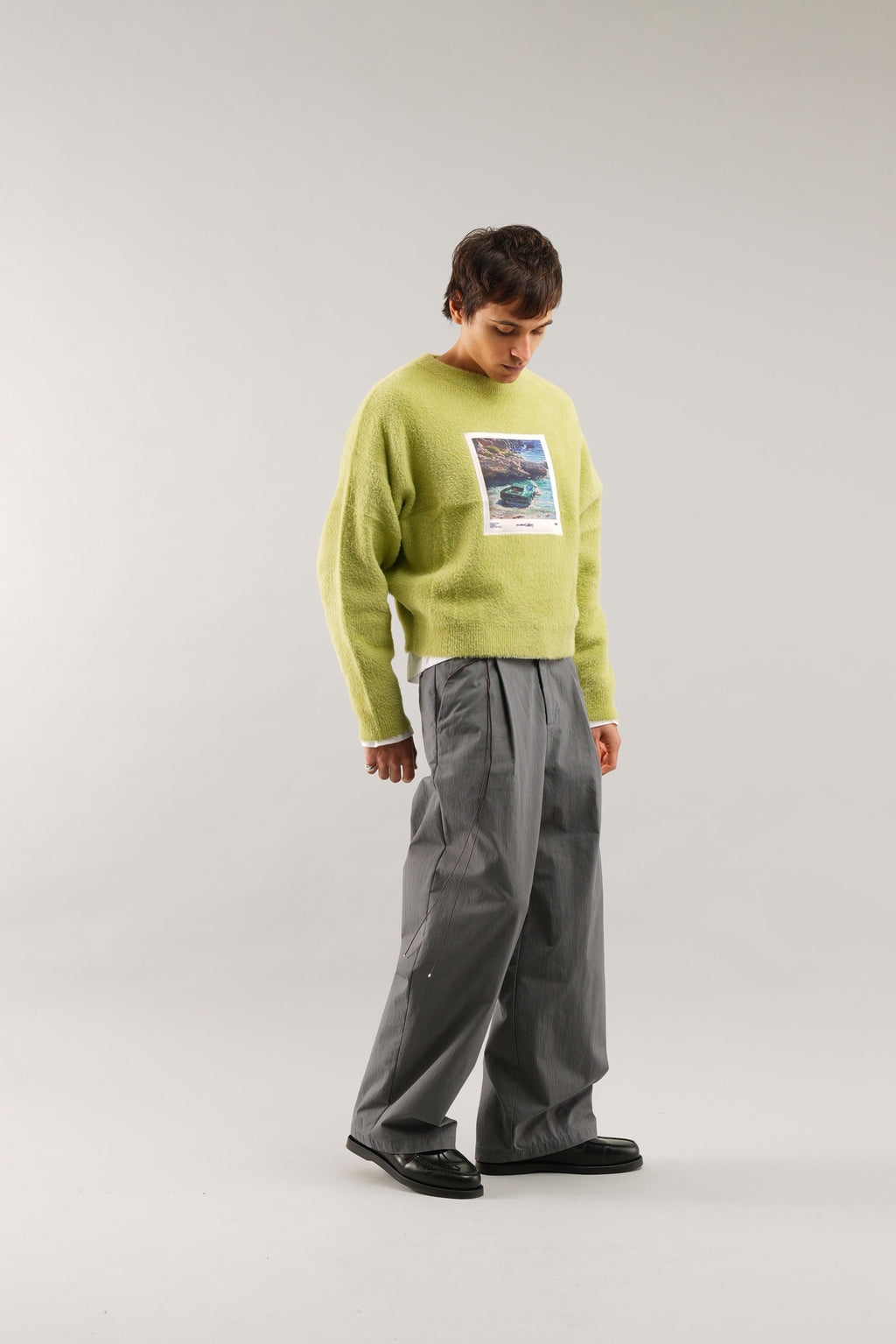 Prendas De Punto Scuffers Oil #1 Knit Verdes | 54602PHUL